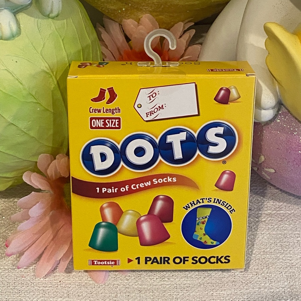 Dots Men’s/Women’s Socks - Yellow